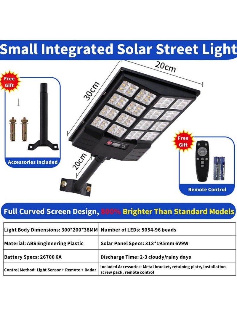 Solar Outdoor Waterproof Garden Light – Ultra-Bright LED Sensor-Integrated Street Lamp - Image 3